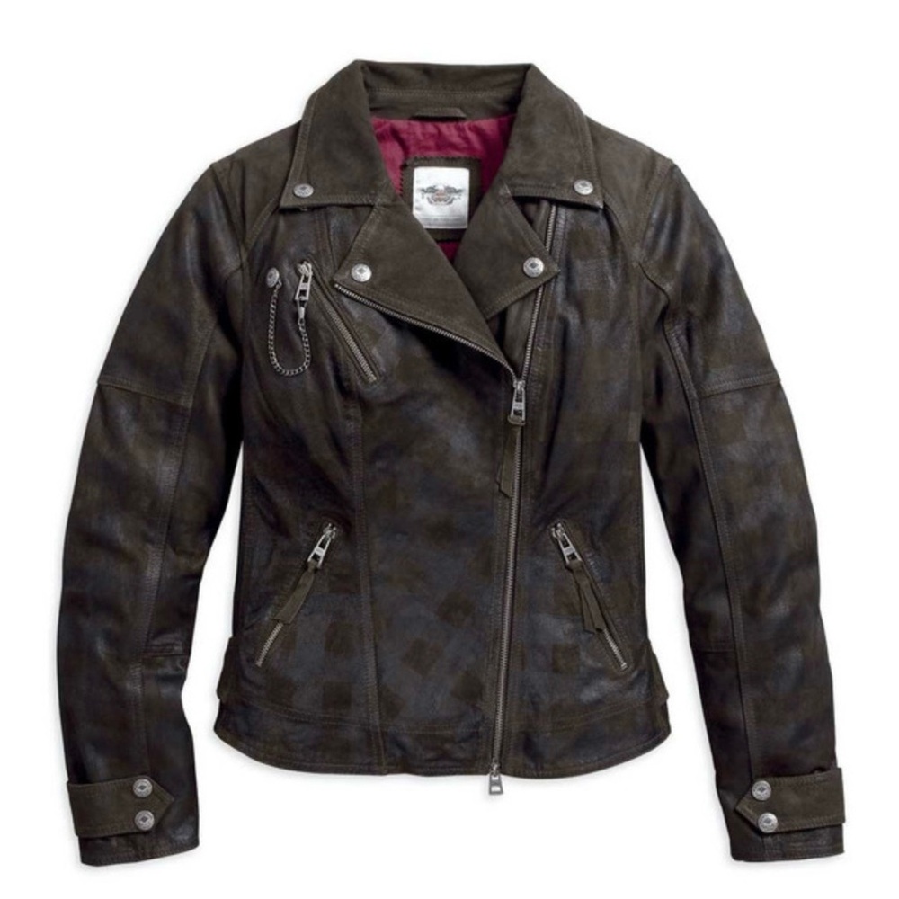 Harley-Davidson Dark Brown Leather Jacket